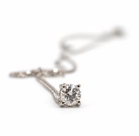 Necklace Gilma Gioielleria  in Gold Diamante 0.32 Ct COOR-311-286 - COOR-311-286